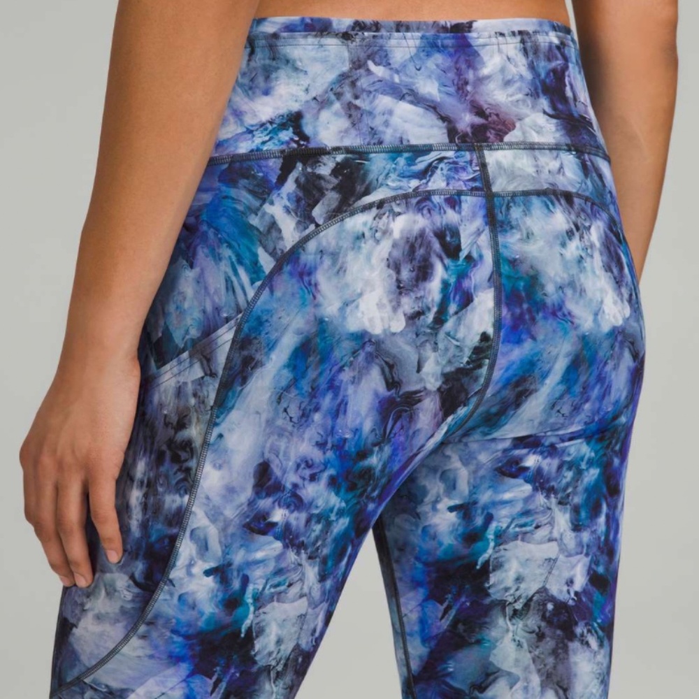 Lululemon | Fast and Free High-Rise Tight 25" | Chromasphere Multi | Size 6